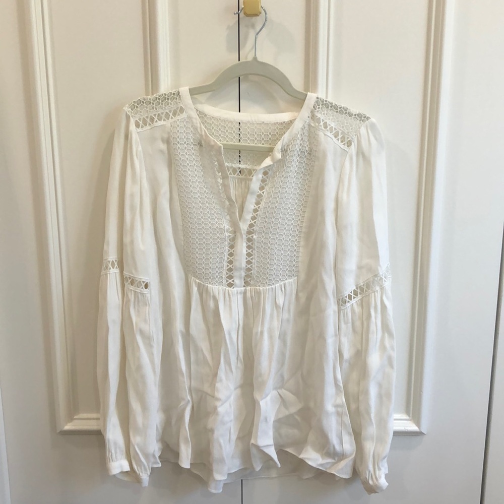 White Long Sleeve Blouse